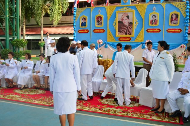 กิจกรรมถวายพระพร สมเด็จพระนางเจ้าพระบรมราชินีนาถ 12สิงหา มหาราชินี  11.08.59