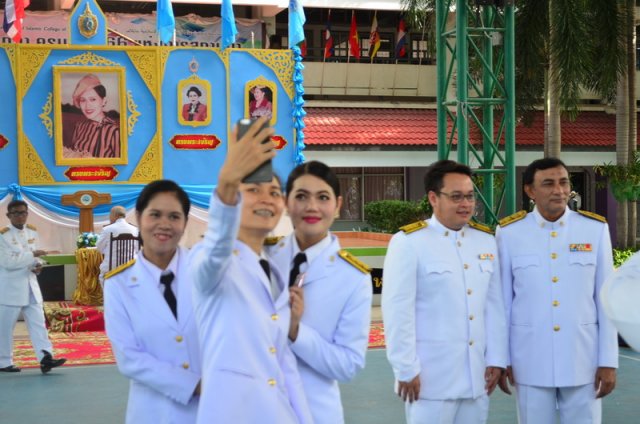 กิจกรรมถวายพระพร สมเด็จพระนางเจ้าพระบรมราชินีนาถ 12สิงหา มหาราชินี  11.08.59