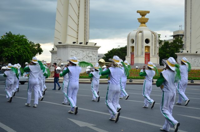  วงโยธวาทิต ขบวนถวายพระพร 12 สิงหาคม 2559 12.08.59