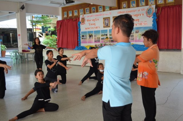 ซ้อมเตรียมการแสดง “วรรณคดีศรีศิลป์แห่งแผ่นดินสยามเฉลิมพระเกียรติสมเด็จพระเทพรัตนราชสุดาฯ สยามบรมราชกุมารี” 10.08.59