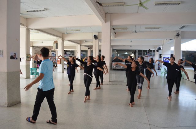 ซ้อมเตรียมการแสดง “วรรณคดีศรีศิลป์แห่งแผ่นดินสยามเฉลิมพระเกียรติสมเด็จพระเทพรัตนราชสุดาฯ สยามบรมราชกุมารี” 10.08.59