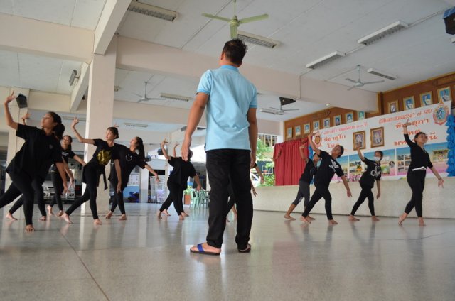 ซ้อมเตรียมการแสดง “วรรณคดีศรีศิลป์แห่งแผ่นดินสยามเฉลิมพระเกียรติสมเด็จพระเทพรัตนราชสุดาฯ สยามบรมราชกุมารี” 10.08.59