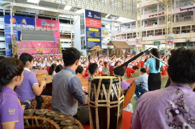 ซ้อมเตรียมการแสดง “วรรณคดีศรีศิลป์แห่งแผ่นดินสยามเฉลิมพระเกียรติสมเด็จพระเทพรัตนราชสุดาฯ สยามบรมราชกุมารี” 10.08.59