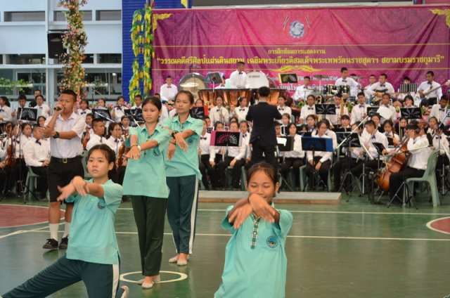 ซ้อมเตรียมการแสดง “วรรณคดีศรีศิลป์แห่งแผ่นดินสยามเฉลิมพระเกียรติสมเด็จพระเทพรัตนราชสุดาฯ สยามบรมราชกุมารี” 10.08.59