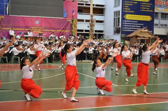 ซ้อมเตรียมการแสดง “วรรณคดีศรีศิลป์แห่งแผ่นดินสยามเฉลิมพระเกียรติสมเด็จพระเทพรัตนราชสุดาฯ สยามบรมราชกุมารี” 10.08.59