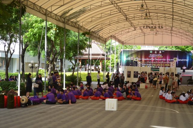 ซ้อมเตรียมการแสดง “วรรณคดีศรีศิลป์แห่งแผ่นดินสยามเฉลิมพระเกียรติสมเด็จพระเทพรัตนราชสุดาฯ สยามบรมราชกุมารี” 15.09.59